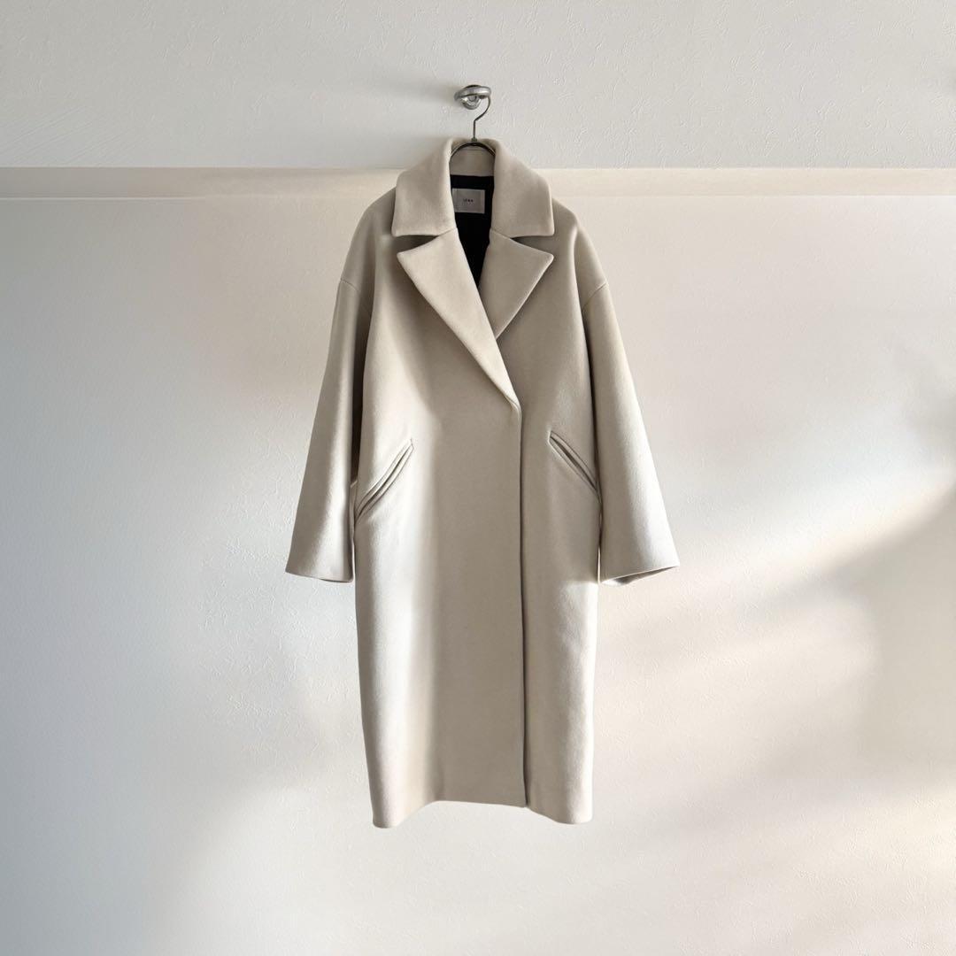 イエナ／試着のみ❤️MANTECOオーバーチェスターコートベージュ(ホワイト)38