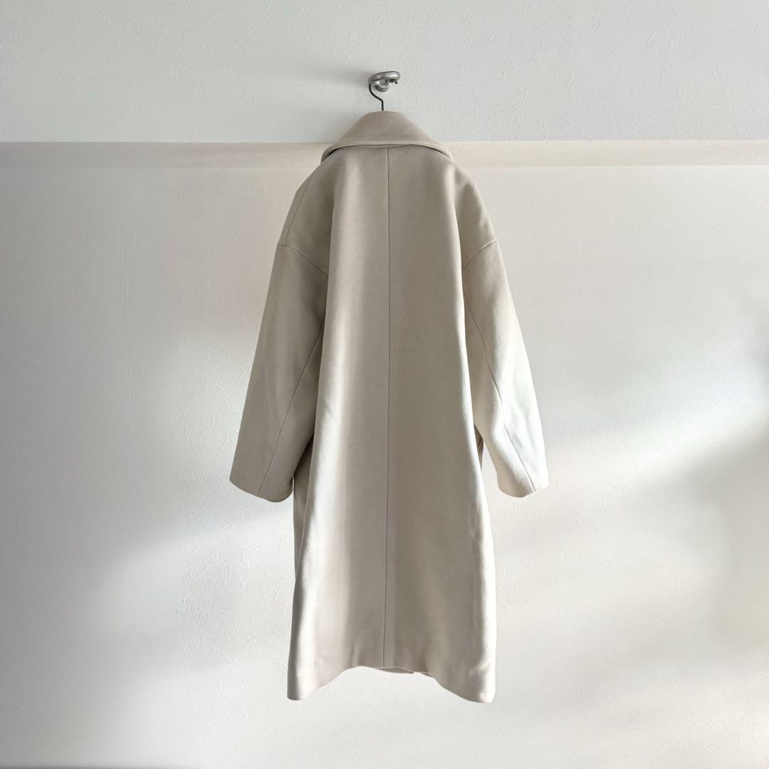 イエナ／試着のみ❤️MANTECOオーバーチェスターコートベージュ(ホワイト)38