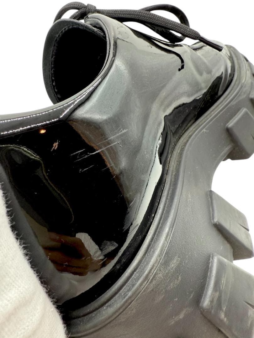 PRADA プラダ 厚底シューズ エナメル 38 ミウッチャ期