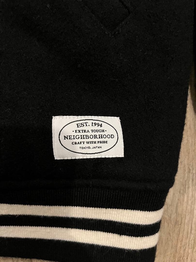 NEIGHBORHOOD ネイバーフッド バーシティジャケット スタジャン