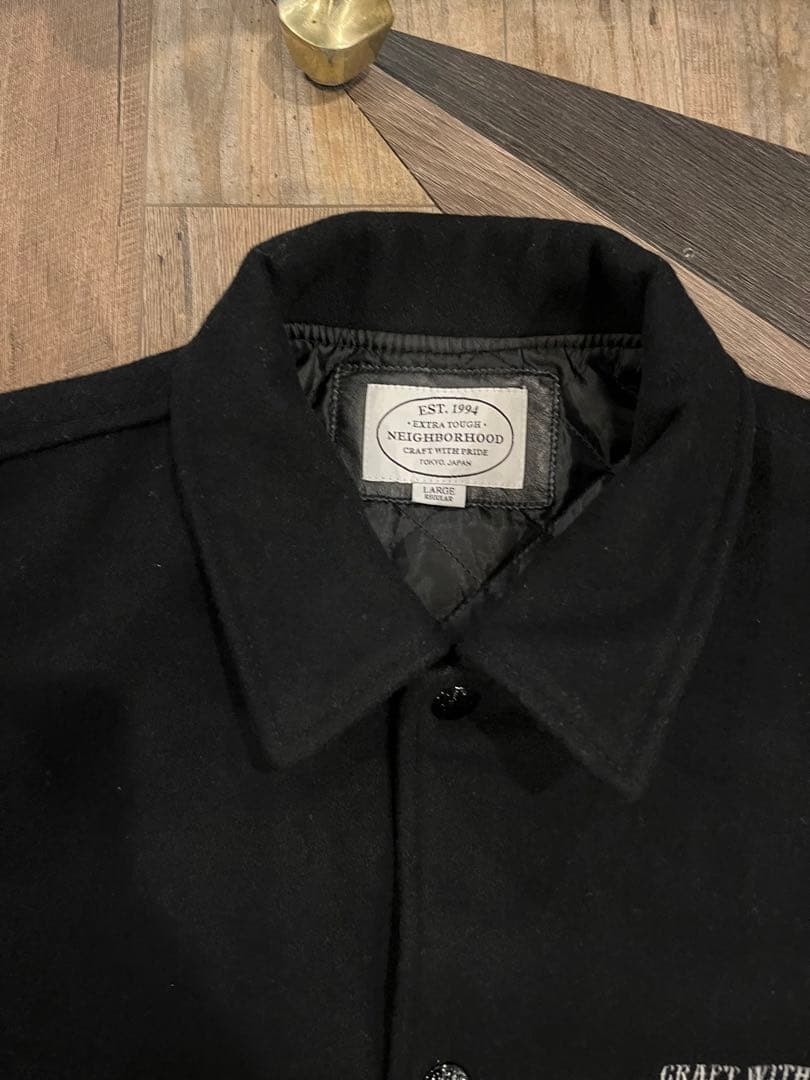 NEIGHBORHOOD ネイバーフッド バーシティジャケット スタジャン