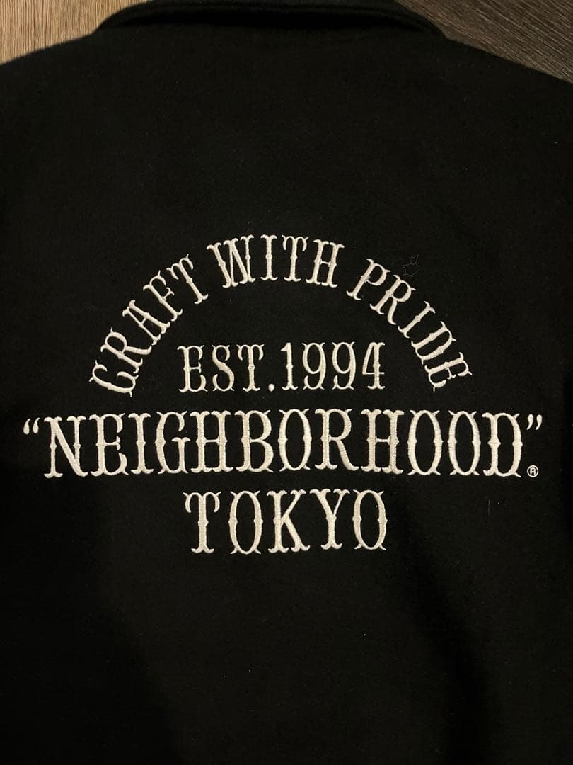NEIGHBORHOOD ネイバーフッド バーシティジャケット スタジャン