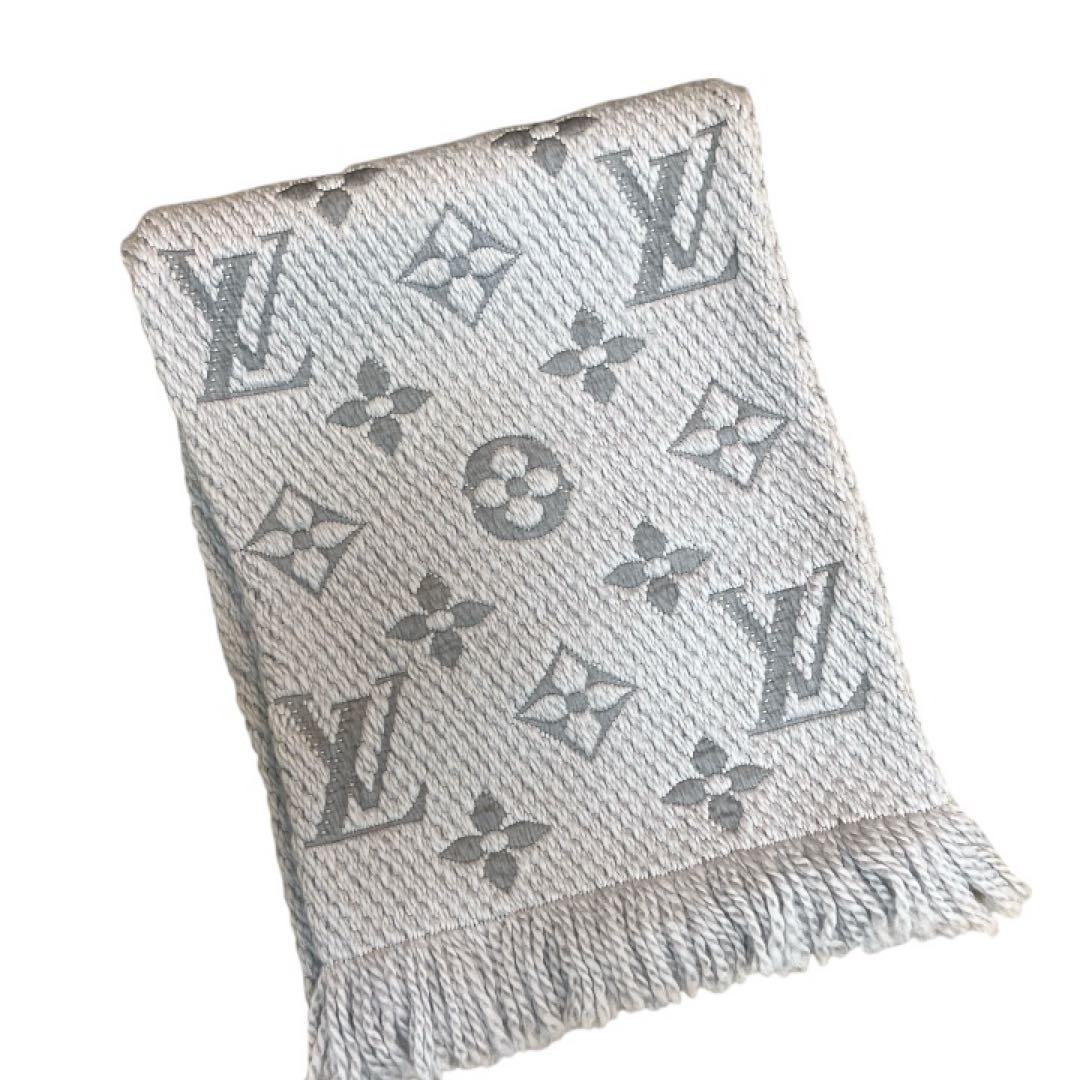 【未使用★箱付】LOUIS VUITTON エシャルプ・ロゴマニア マフラー