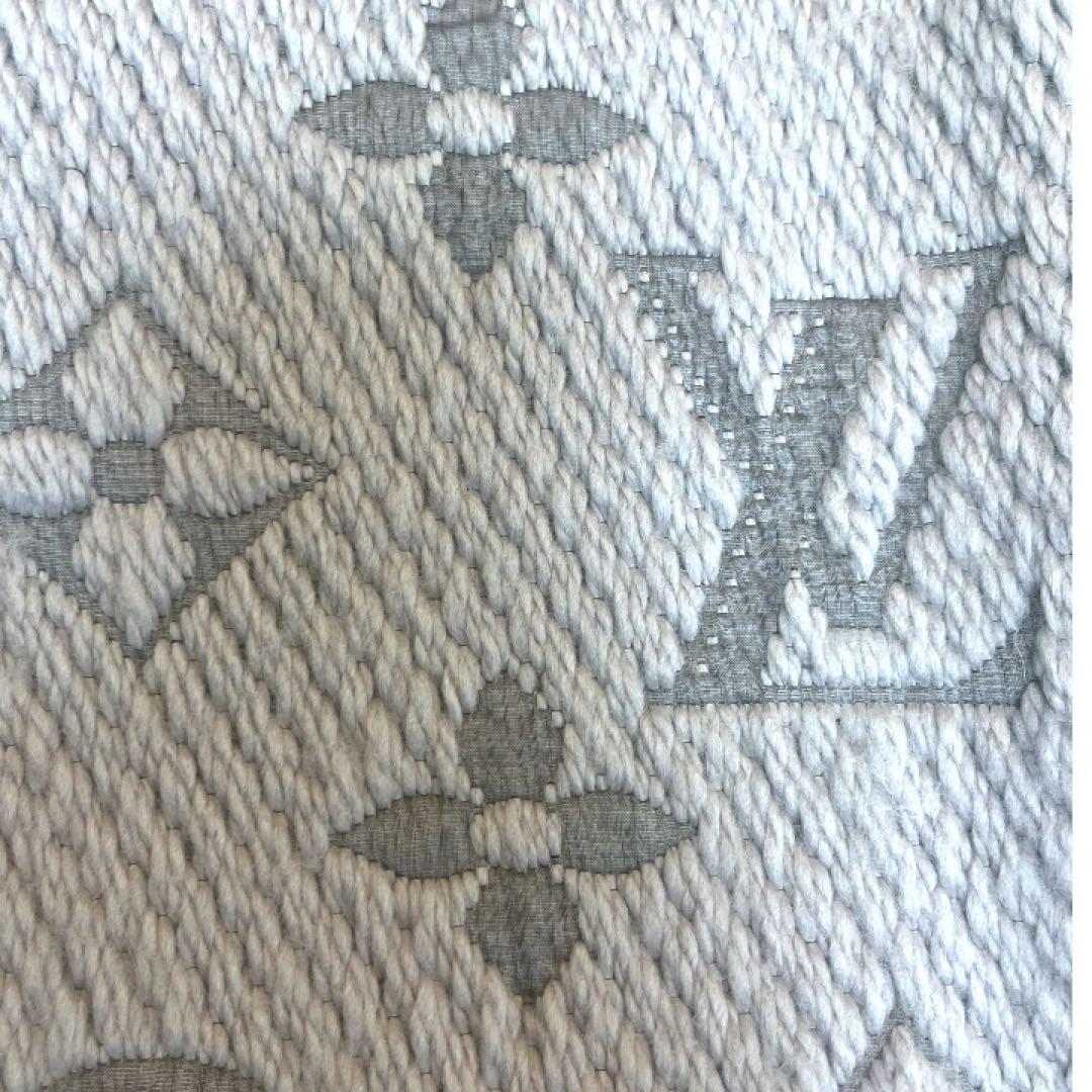 【未使用★箱付】LOUIS VUITTON エシャルプ・ロゴマニア マフラー