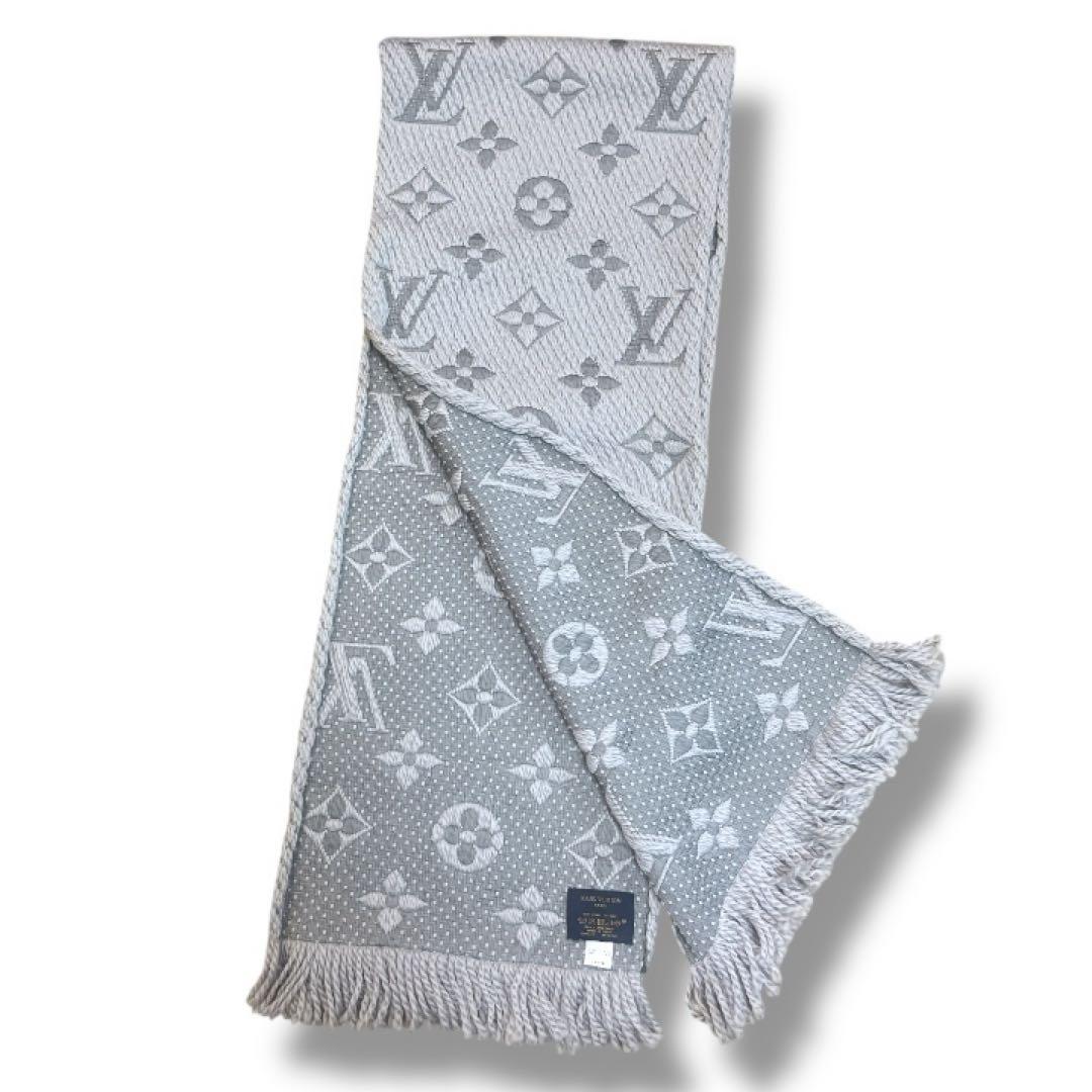 【未使用★箱付】LOUIS VUITTON エシャルプ・ロゴマニア マフラー