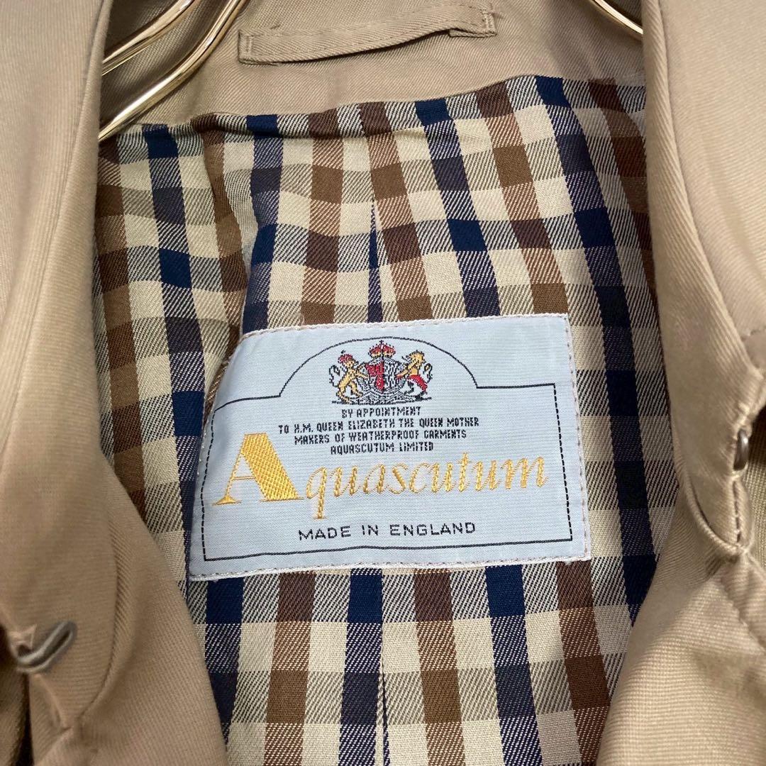 Aquasciam トレンチコート ベージュ オフィス キレイめ オシャレ