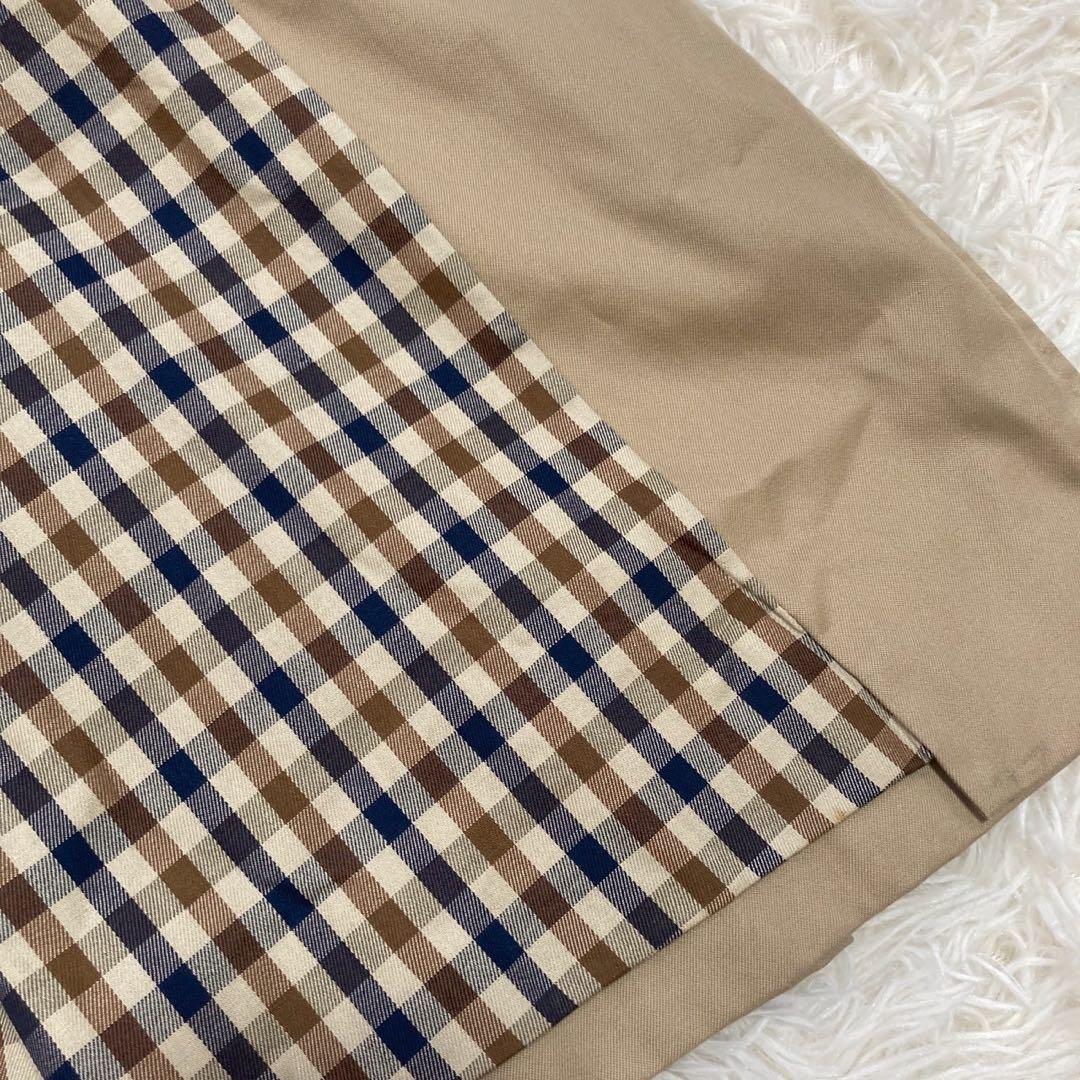 Aquasciam トレンチコート ベージュ オフィス キレイめ オシャレ