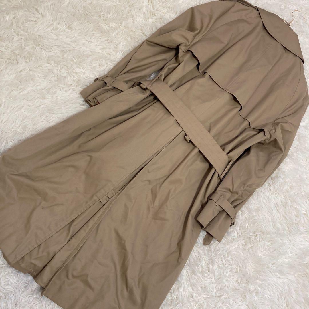 Aquasciam トレンチコート ベージュ オフィス キレイめ オシャレ