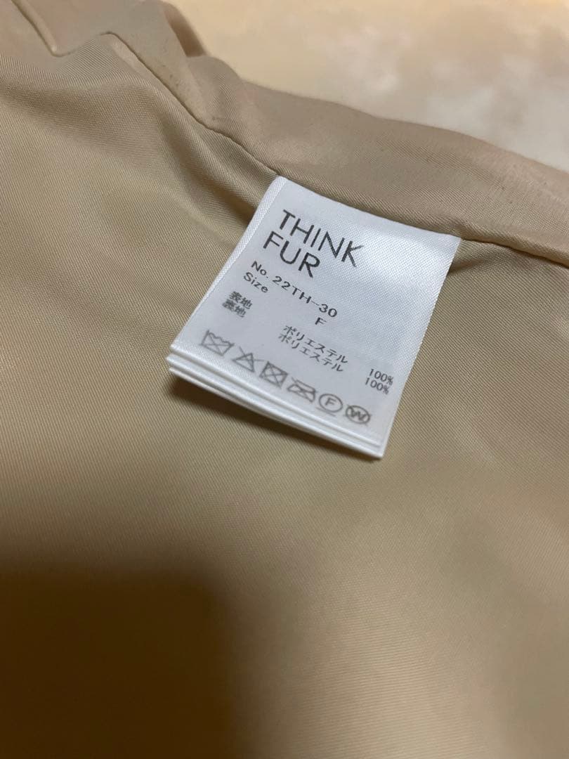 THINK FUR エコファーブルゾン