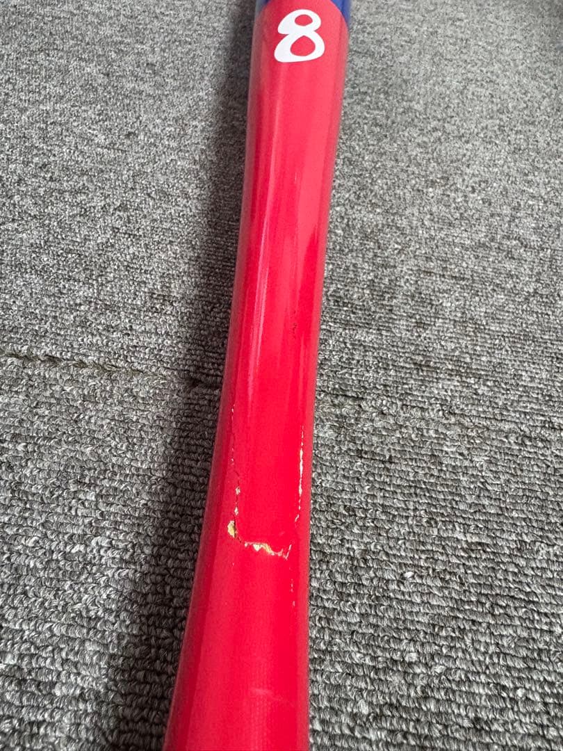 トレーニングバット 赤 8
