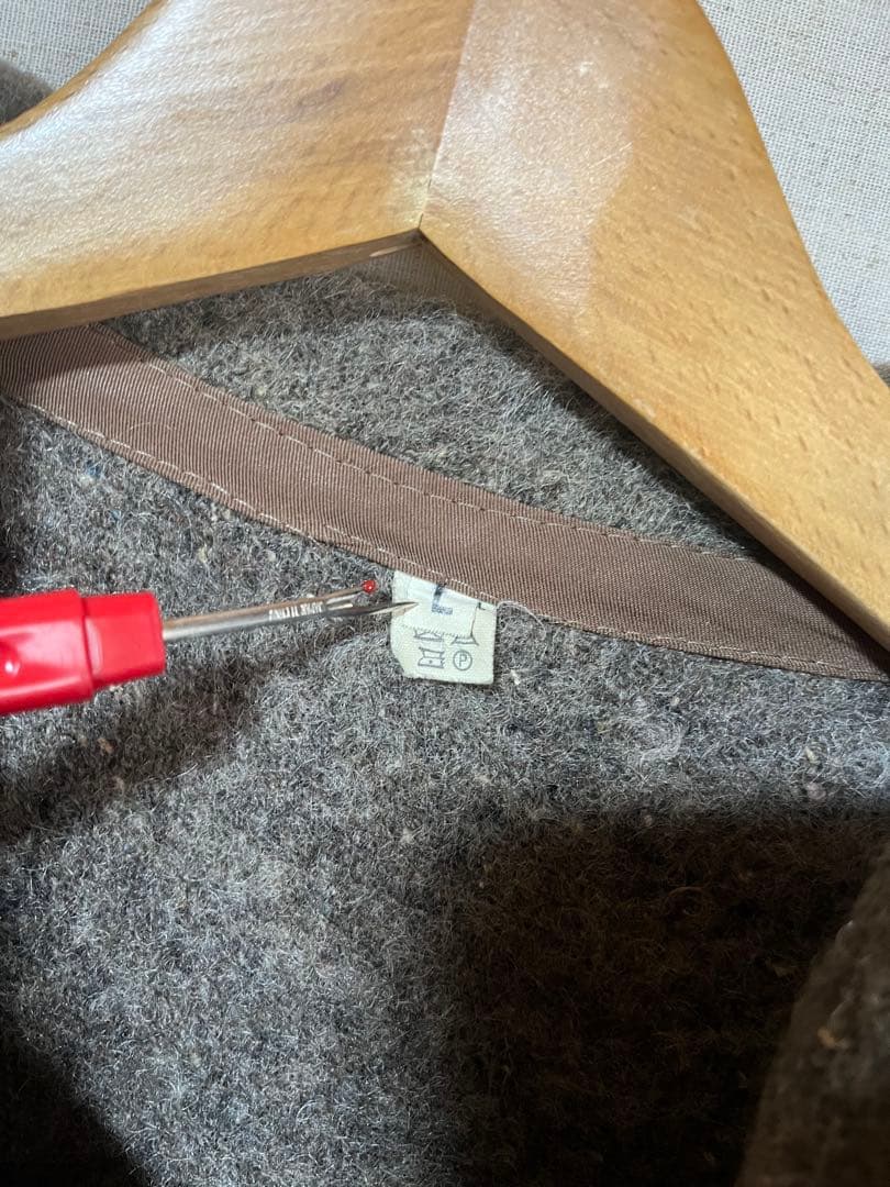 古着 SLOWSTONE ブランケットコート スイス軍 ダッフルコート