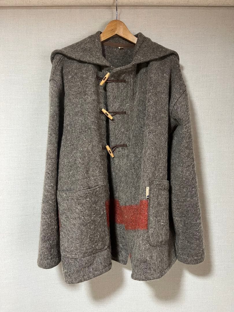 古着 SLOWSTONE ブランケットコート スイス軍 ダッフルコート