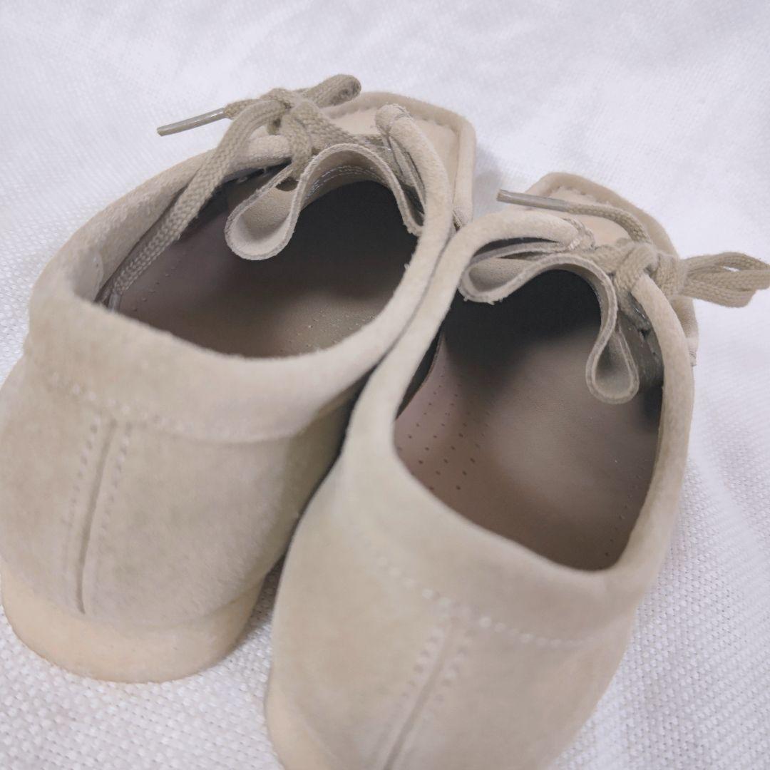 パパスPapasワラビータイプスウェードレザーブーツシューズ40Mサンドベージュ