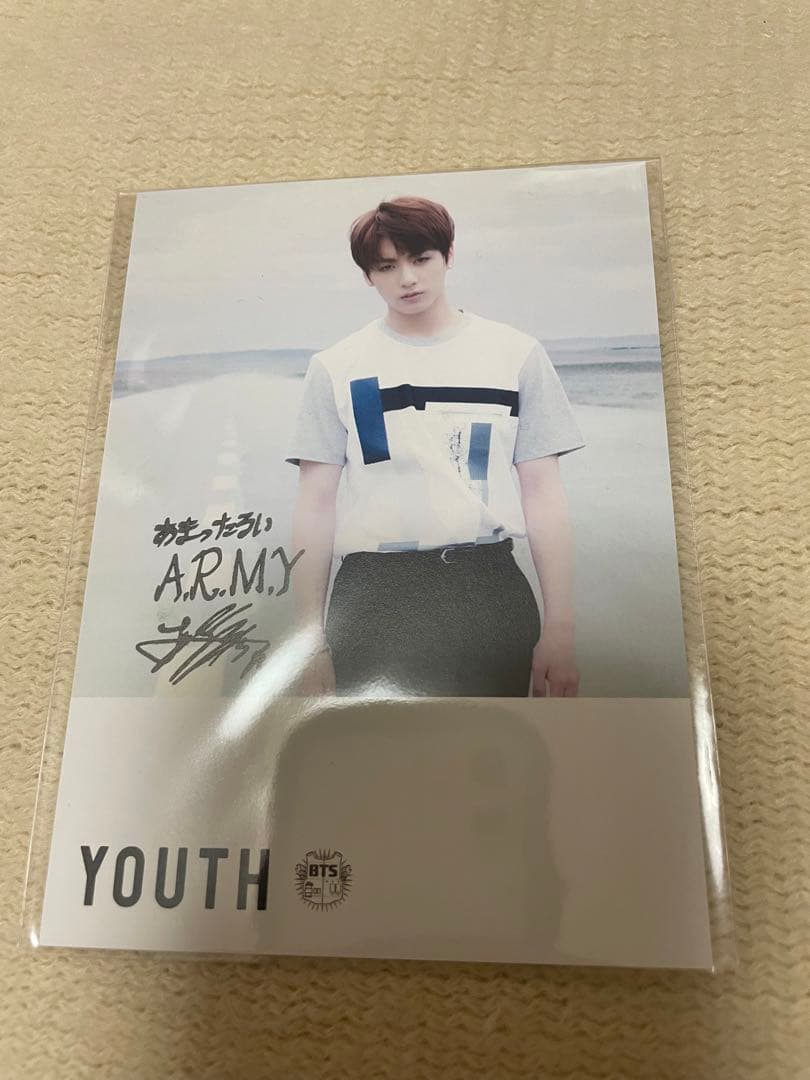 グク BTS トレカ リリイベ スタンプカードお手渡し会 YOUTH