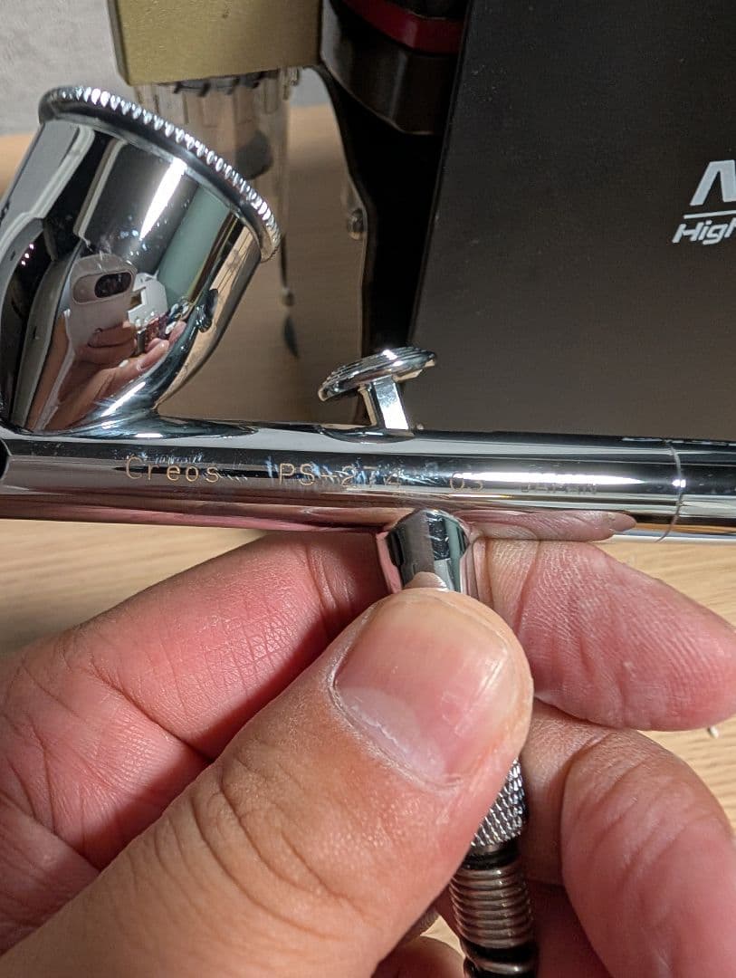 NITRO-COMP V1 高性能エアシステム　エアブラシ付き