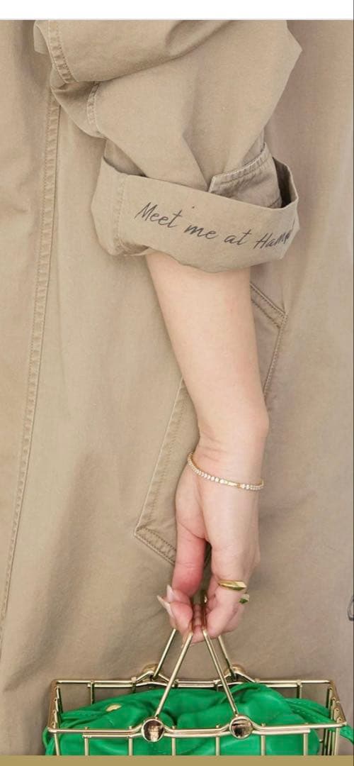 MADISONBLUE CRAFFITI COAT マディソンブルー　トレンチ