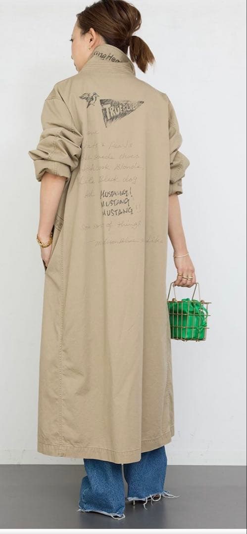 MADISONBLUE CRAFFITI COAT マディソンブルー　トレンチ