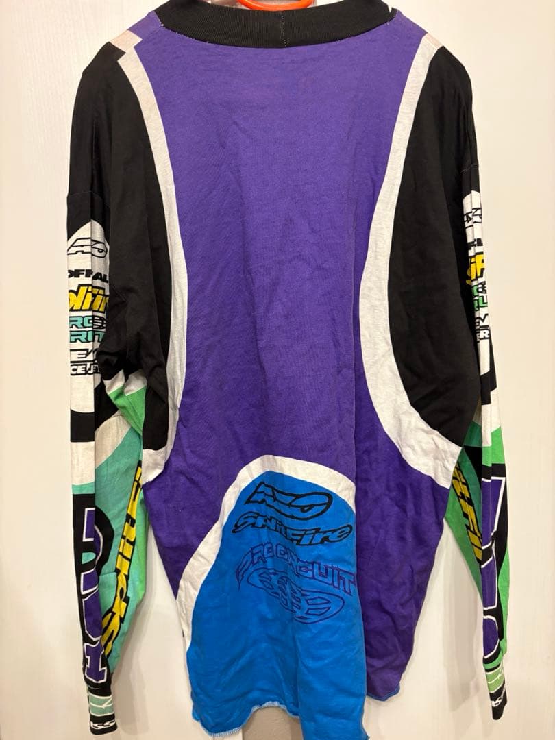 ビンテージ90s Axo Racing モトクロス　ジャージ Lサイズ
