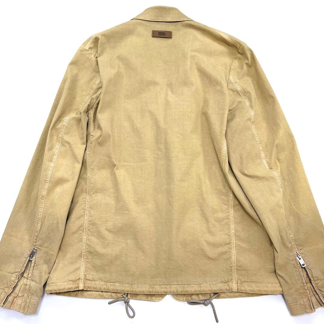 ディーゼル　DIESEL JOGG テーラードジャケット　 ストレッチ　袖ジップ