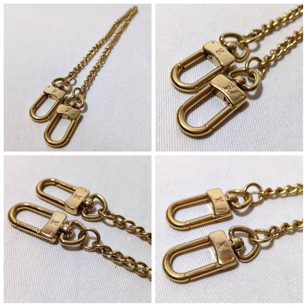 美品　LOUIS VUITTON　ルイヴィトン　ゴールド　ウォレットチェーン
