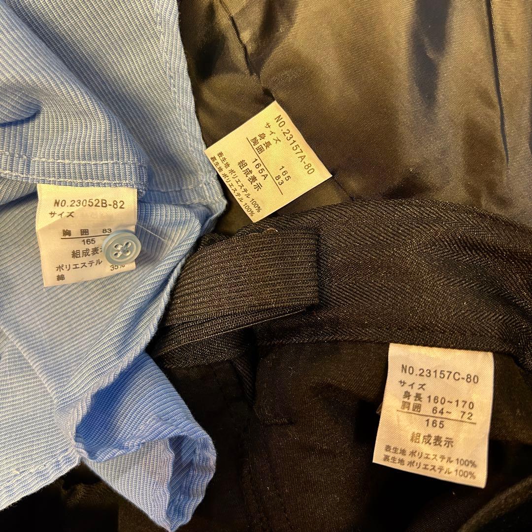 Classmate ブラックスーツ 上下セット ネクタイ付き 165cm 男の子