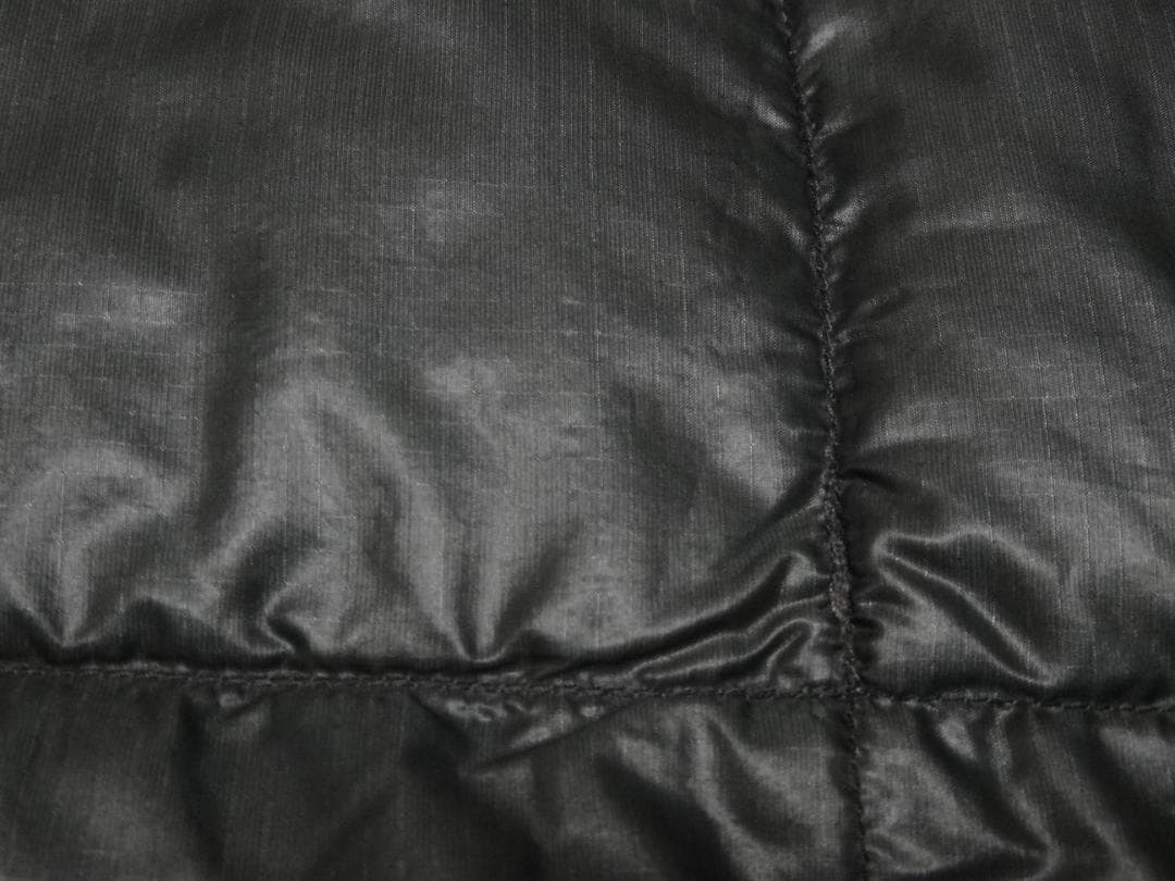 希少　旧ロゴ　オールド　モンベル　プルーオーバー　ダウンベスト　ガンメタ　M～L