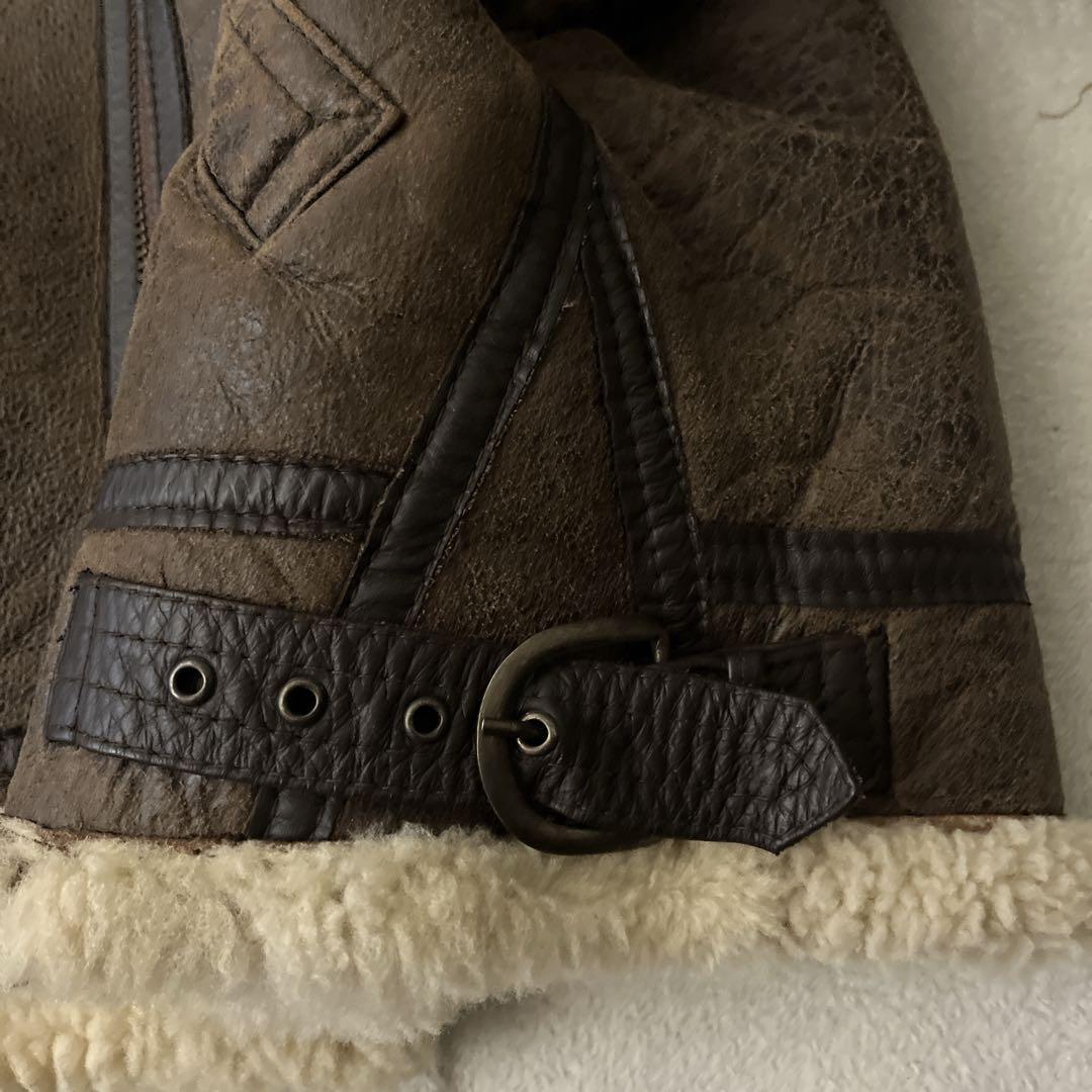 レザージャケット ムートンジャケット B-3 フライトジャケット