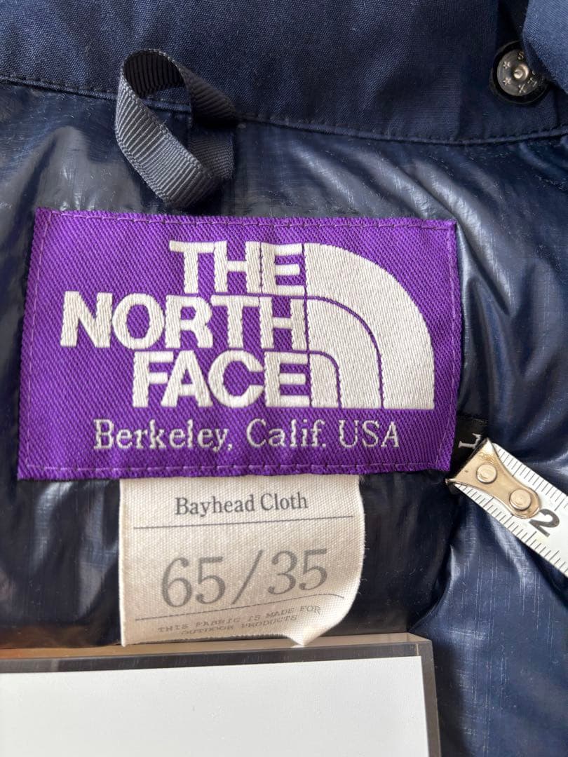 【美品】THE NORTH FACE パープルレーベルシエラ ダウンベスト L