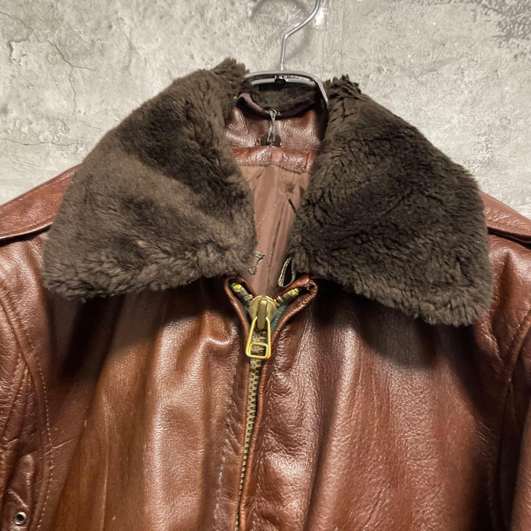 フライトジャケット　本革　ビンテージ　レザージャケット　A-2 G-1 M