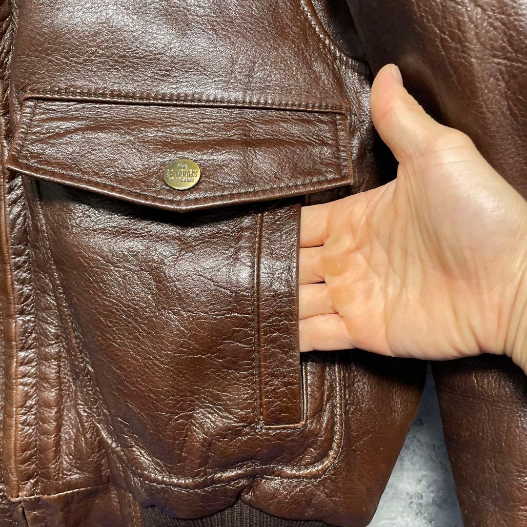 フライトジャケット　本革　ビンテージ　レザージャケット　A-2 G-1 M