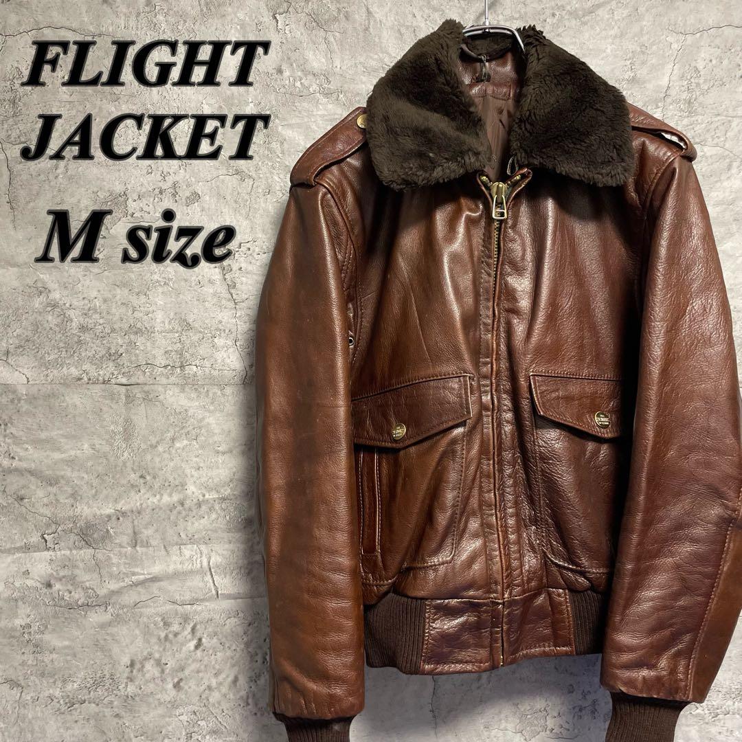 フライトジャケット　本革　ビンテージ　レザージャケット　A-2 G-1 M