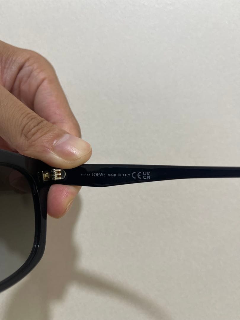 LOEWEサングラス/-/プラスチック/BLK/BLK/メンズ/LW40079U