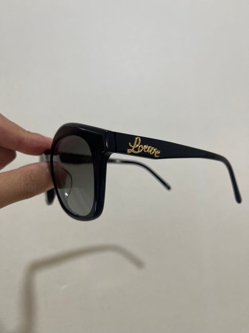 LOEWEサングラス/-/プラスチック/BLK/BLK/メンズ/LW40079U