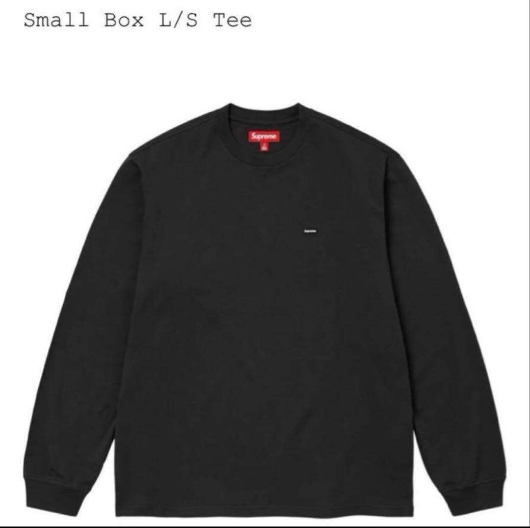 ★新品・未使用★ Supreme Small Box L/S Tee 黒 S