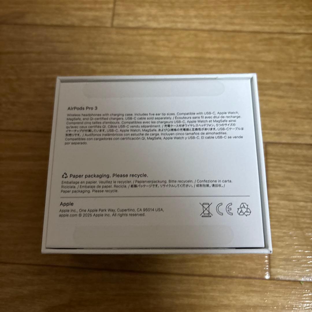 Apple airpods pro3 第3世代　MFHP4J/A