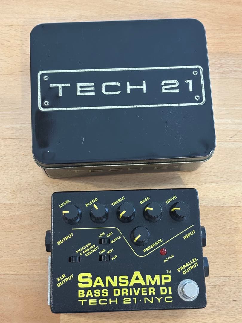 【Yasuさん専用】TECH 21 SansAmp Bass D DI