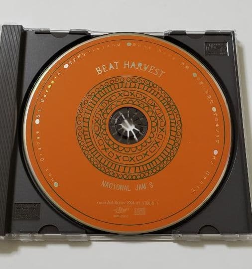 廃盤帯付　サイン入り　・NACIONAL JAM'S　／BEAT HARVEST