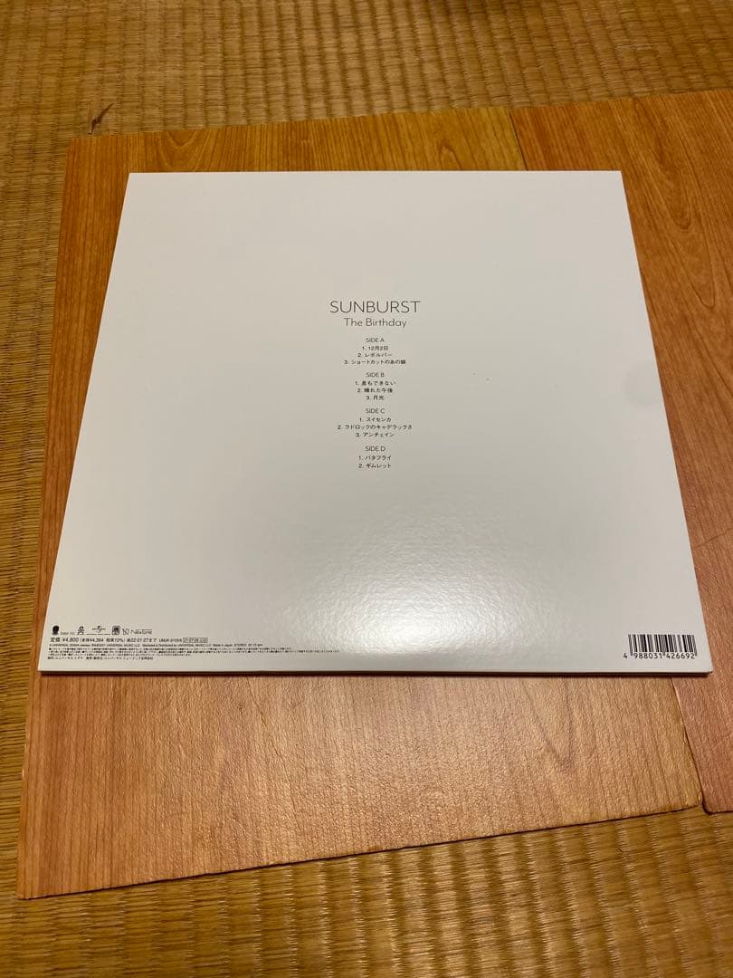 SUNBURST The Birthday レコード