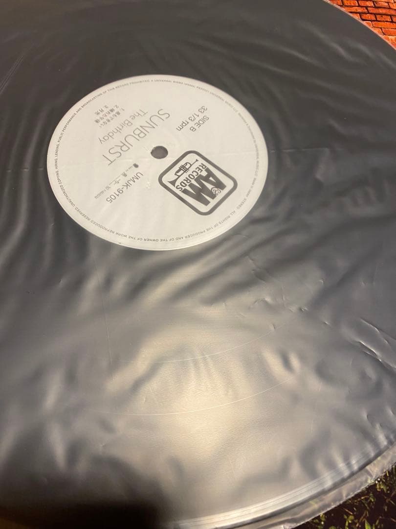 SUNBURST The Birthday レコード