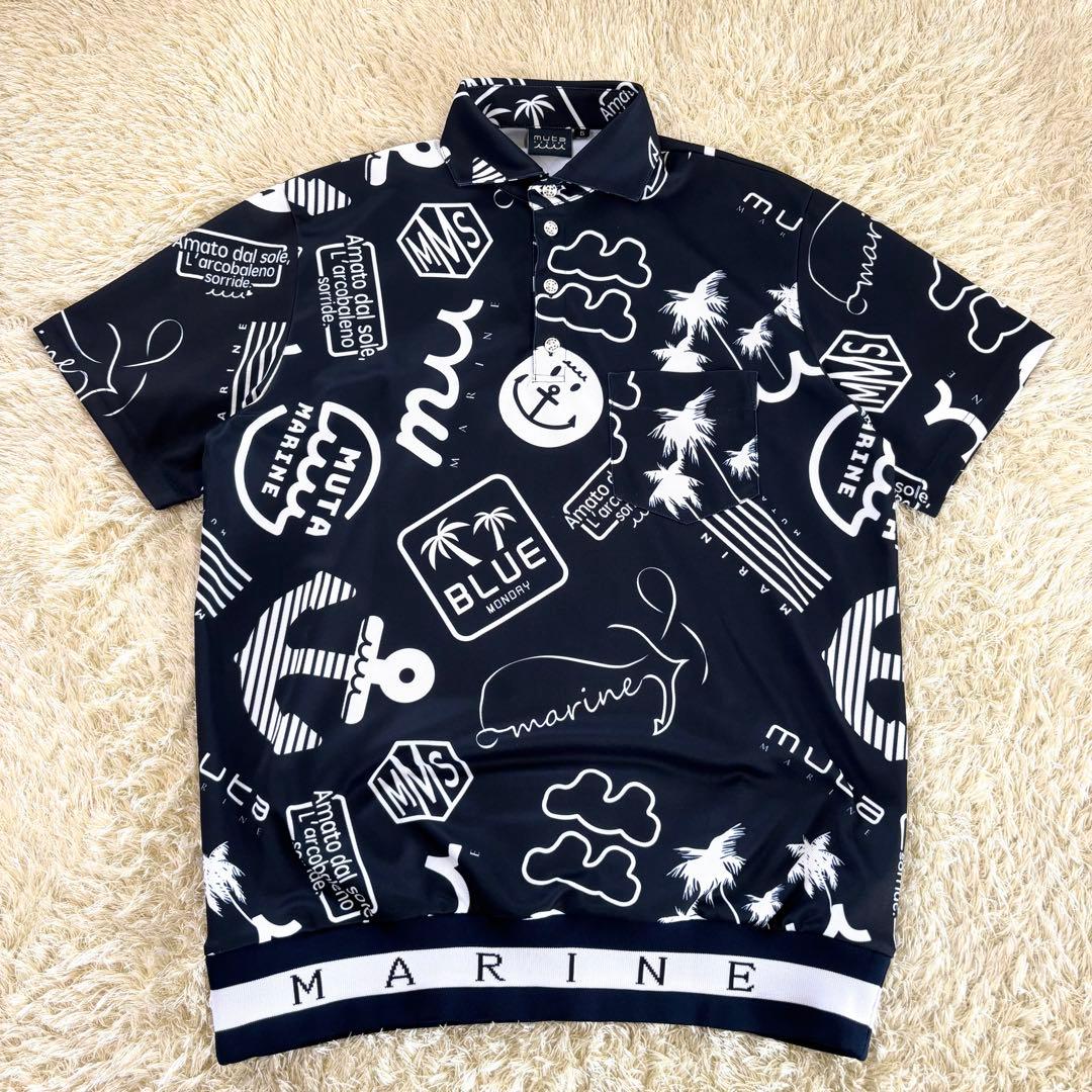 muta MARINE golf ムータ マリン ゴルフ メンズ　ポロシャツ 5