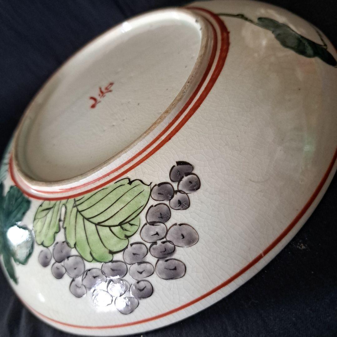 「華やかに、九谷の皿を食卓に」 九谷焼色絵皿(直径21cm) 2客セット 骨董ア