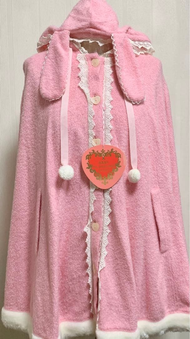 新品 BABY THE STARS SHINE BRIGHT うさみみ ケープ