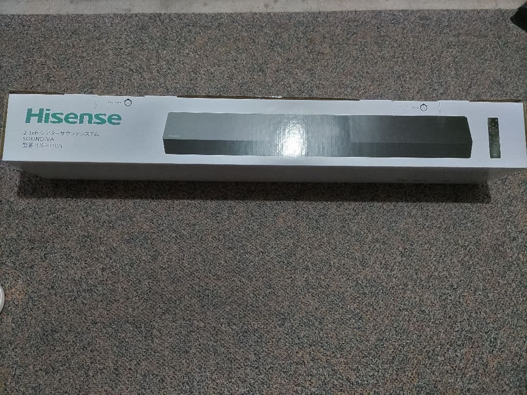 Hisense サウンドバー　HS2000N
