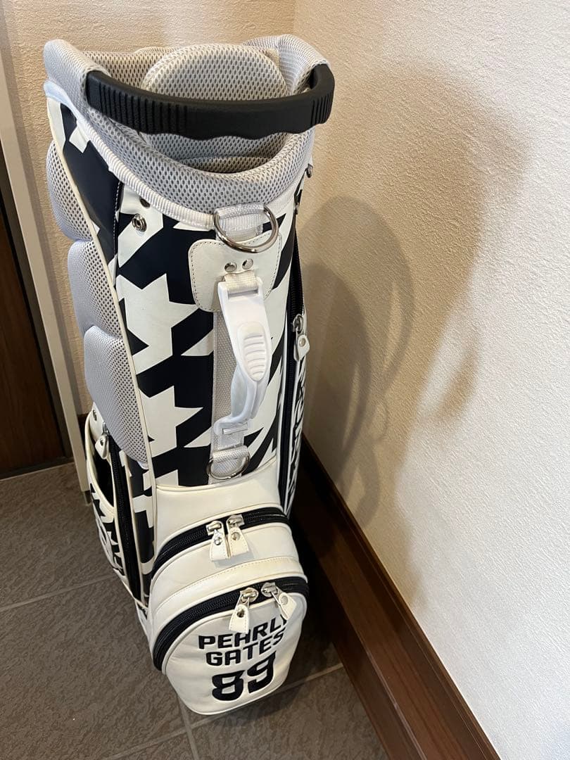 PEARLY GATES パーリーゲイツ　キャディバッグ 千鳥柄