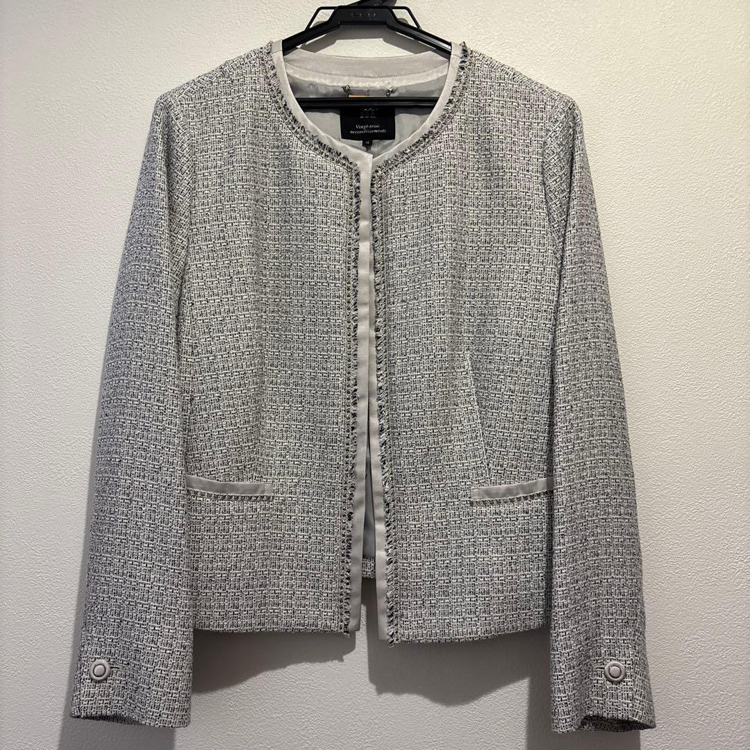 お値下げしました⭐︎ 23区　大きいサイズ　ツイードジャケット