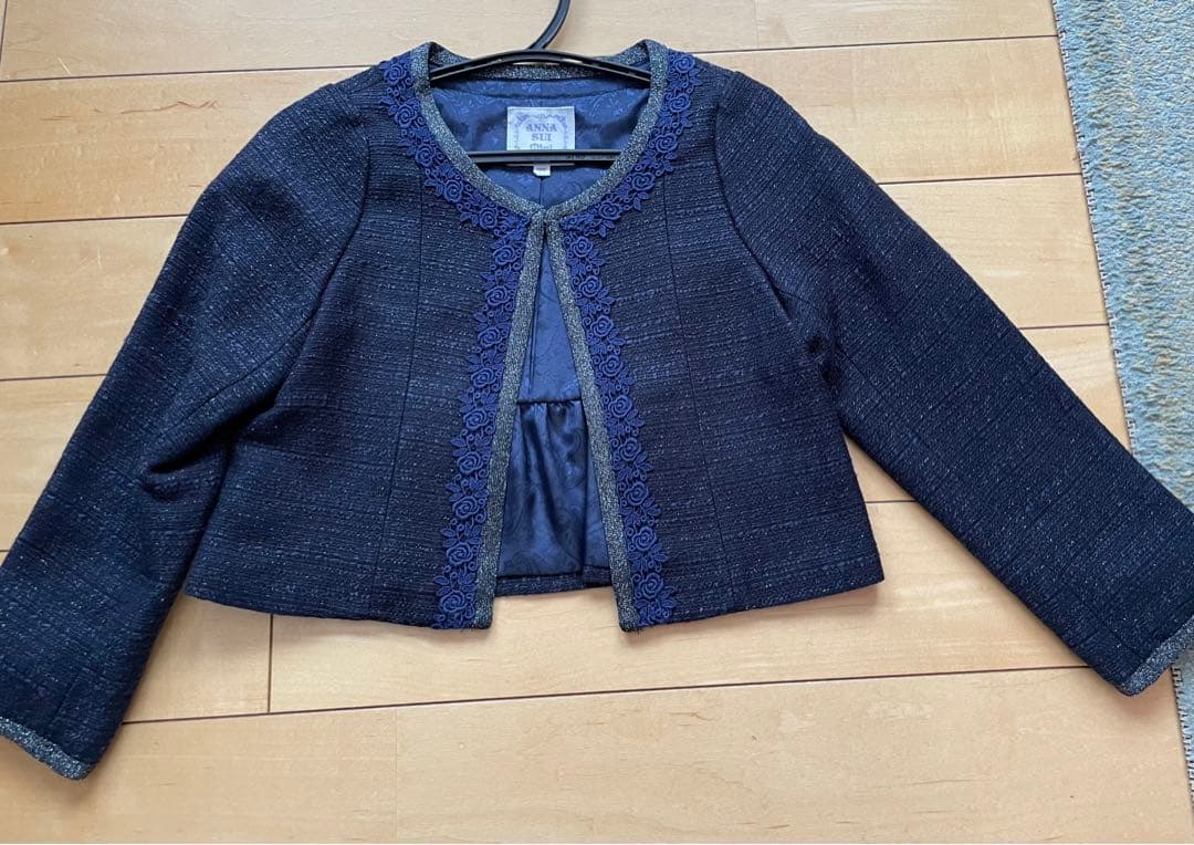 美品 ANNA SUI mini アナスイミニ フォーマル 120 入学　卒業