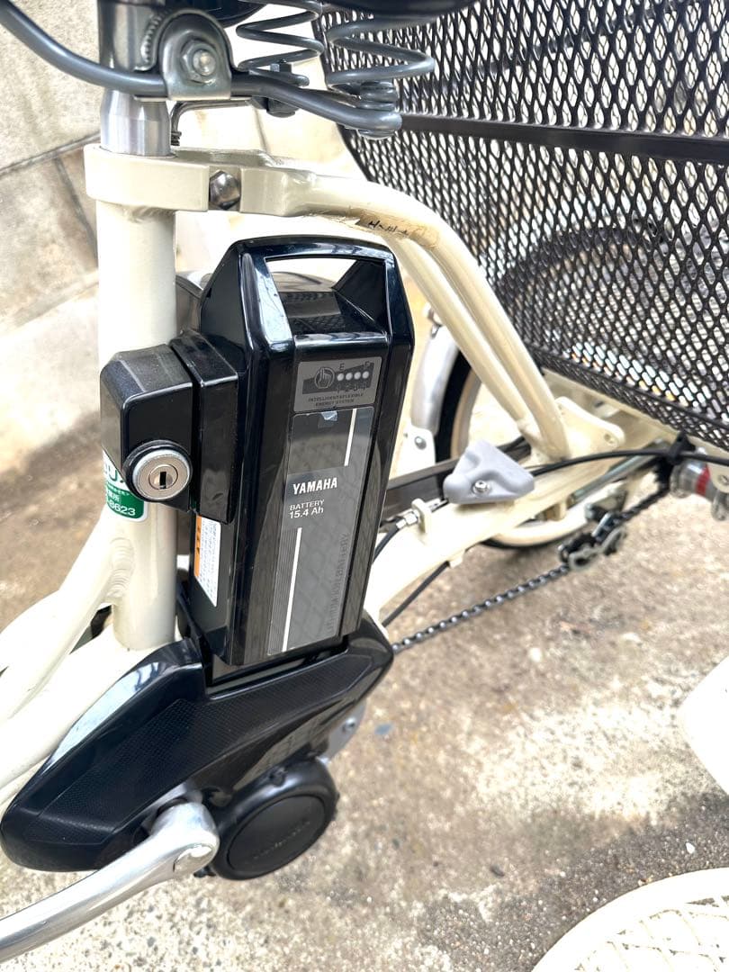 YAMAHA 電動アシスト三輪車 前カゴ付き