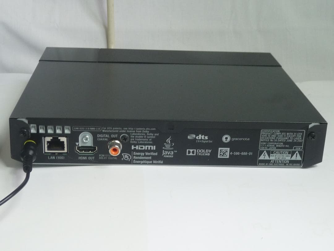SONY BDP-S1700 リージョンフリー BD/DVDプレーヤー