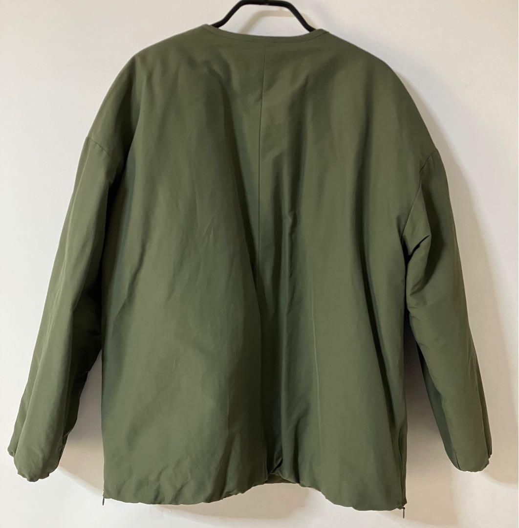 北欧暮らしの道具店 ふんわり軽くてあったかい 洗えるショート丈コート(中綿入り)