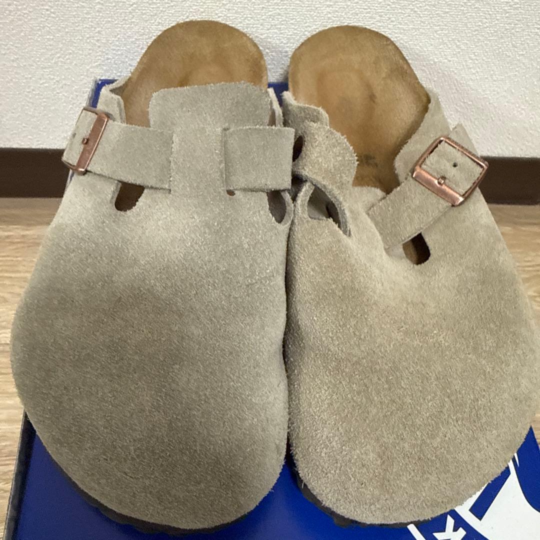靴 BIRKENSTOCK Boston Taupe 27cm
